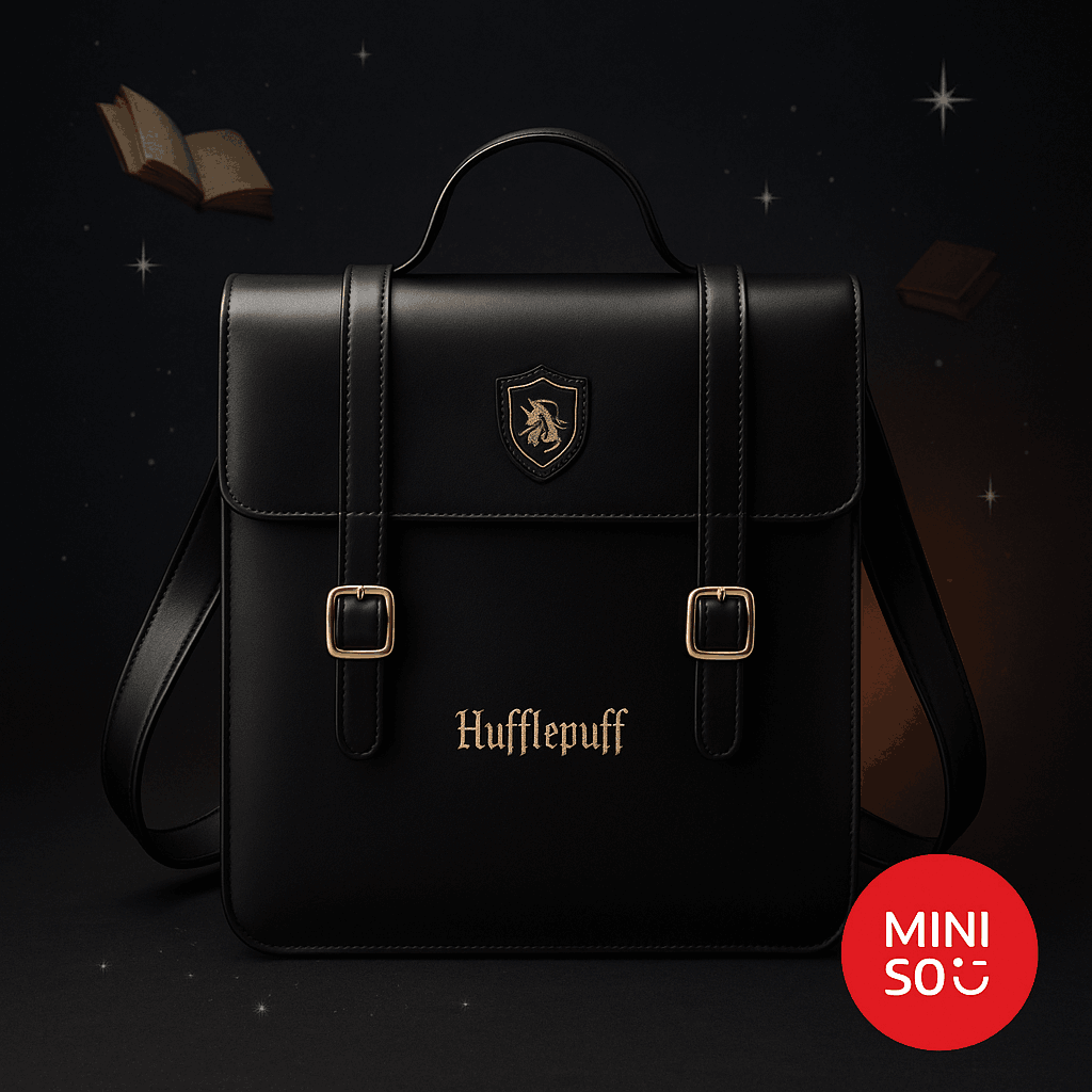 Harry Potter Preppy Style Backpack Bag (Black) thealanscottretail